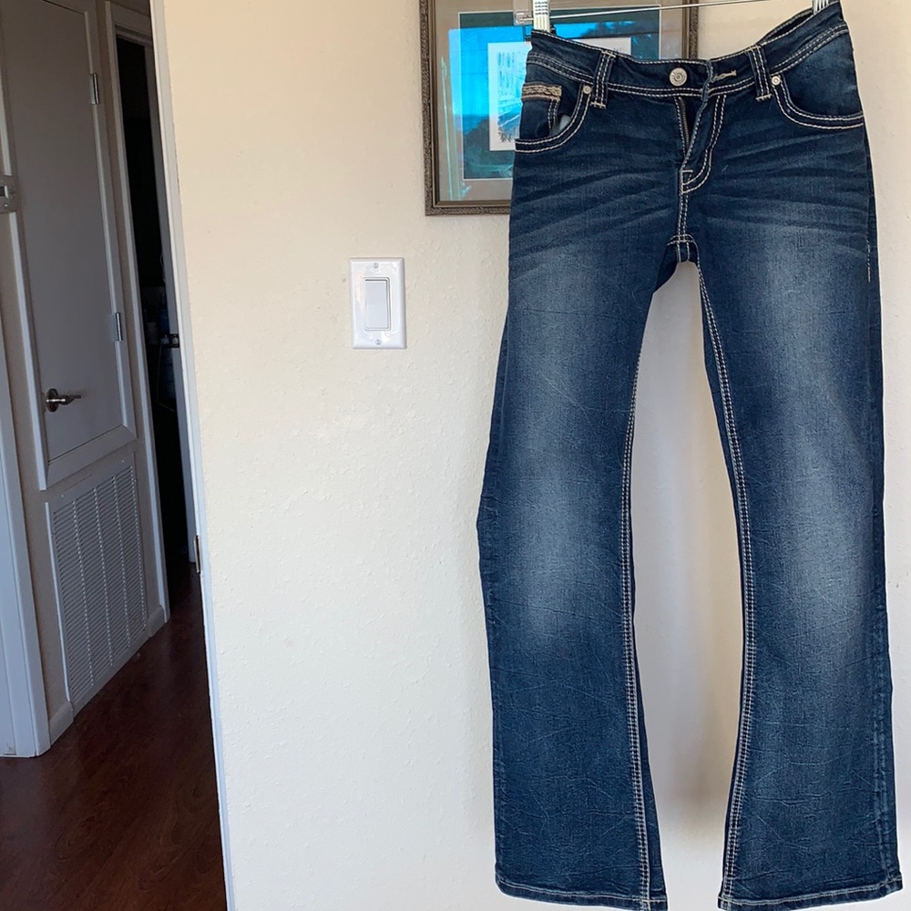 Rock and Roll 30 x 32 Rival Low Rise Bootcut Jeans NWOT